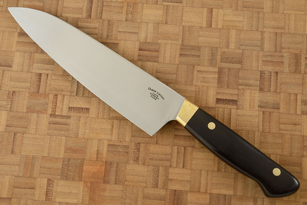 Chef's Knife - Santoku (7 in) with Ebony