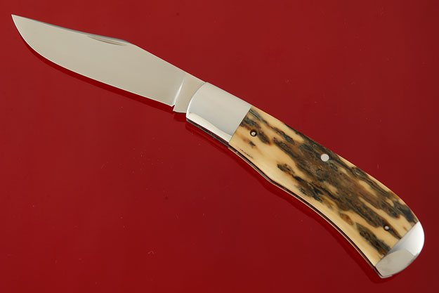 Slipjoint Trapper with Mammoth Ivory
