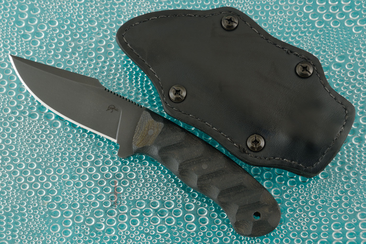 Jaeger with Sculpted Black Micarta (Jason Knight Collaboration)