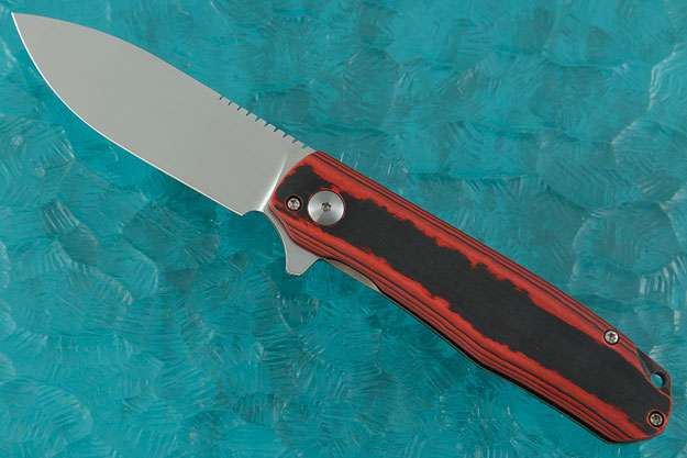 Flare Flipper with Red Carboquartz
