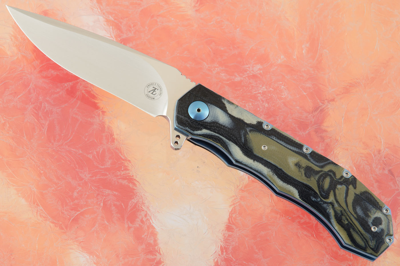 L51 Compact Flipper with Camo G10 (Ceramic IKBS) - CTS-XHP